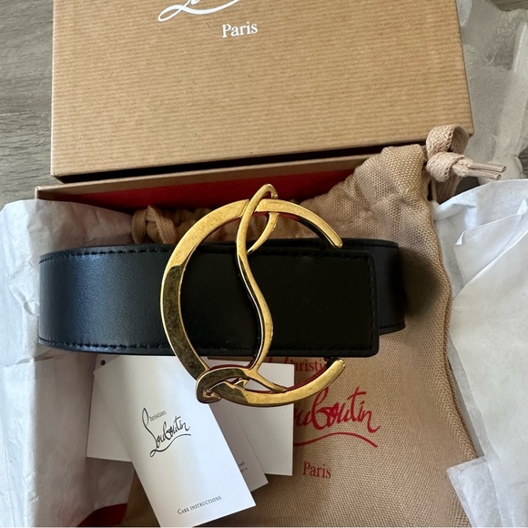 Christian Louboutin CL Logo Belt - Picture 3 of 15